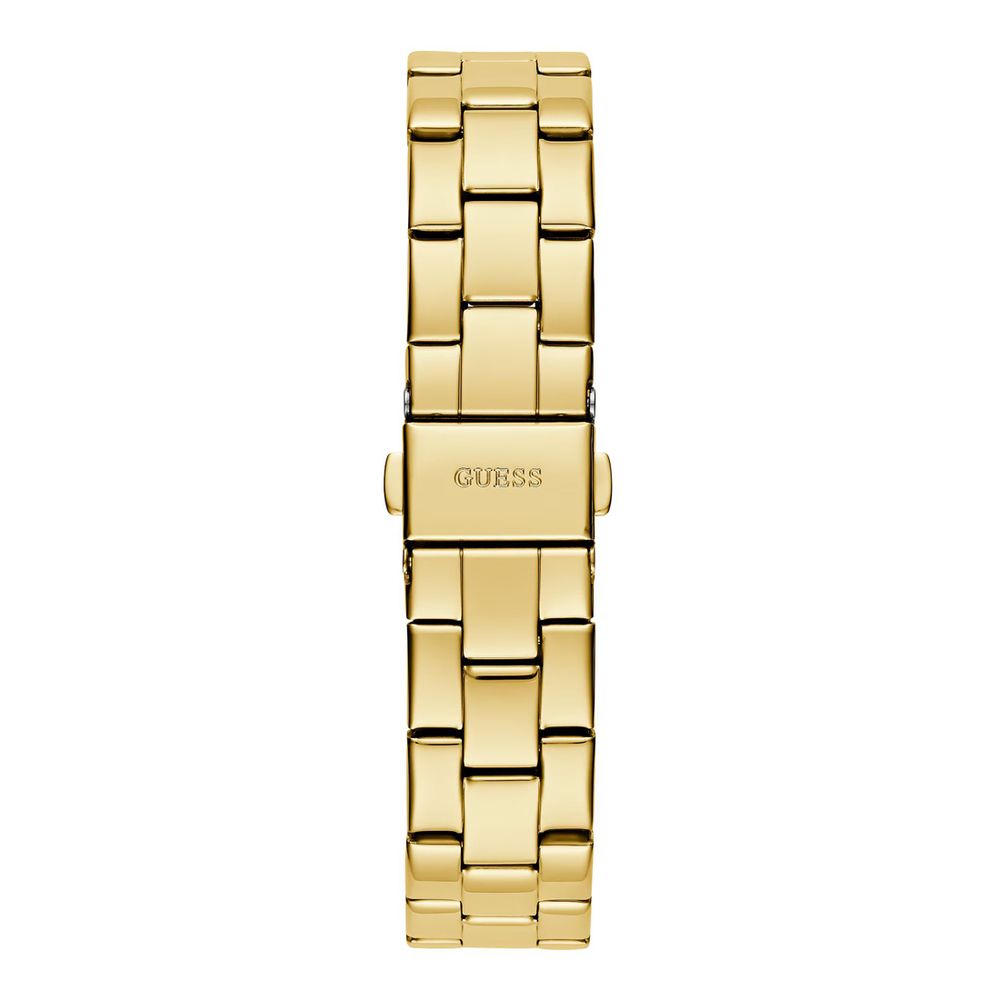 Guess Gold Stainless Steel Dress Watch
