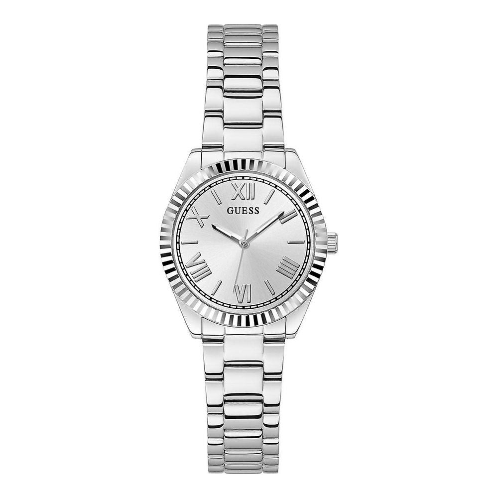 Guess Gray Stainless Steel Dress Watch