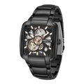 Kenneth Cole Black Stainless Steel Dress Watch