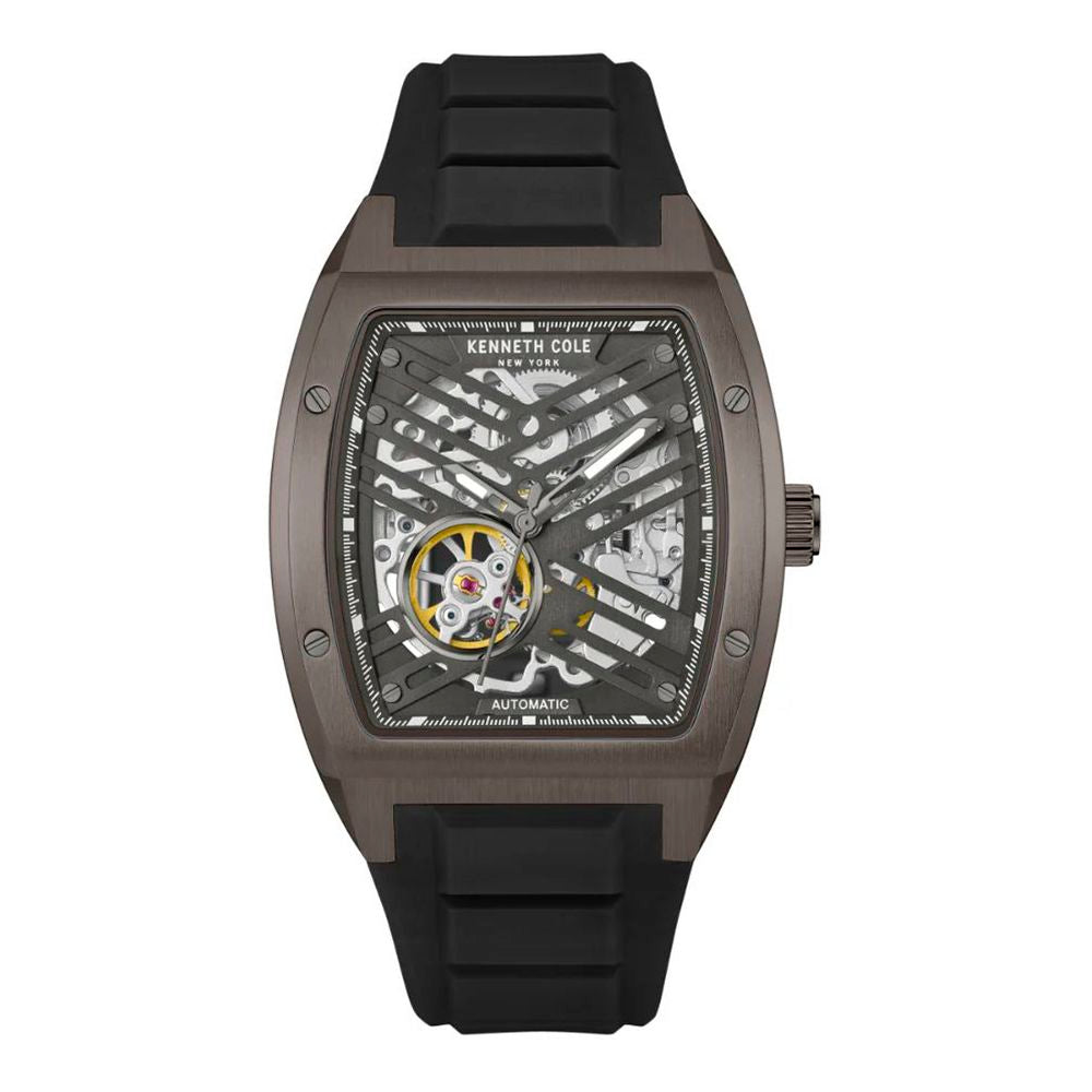 Kenneth Cole Gray Synthetic Dress Watch