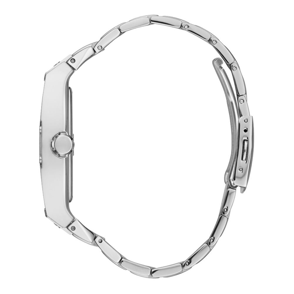 Guess Gray Stainless Steel Dress Watch