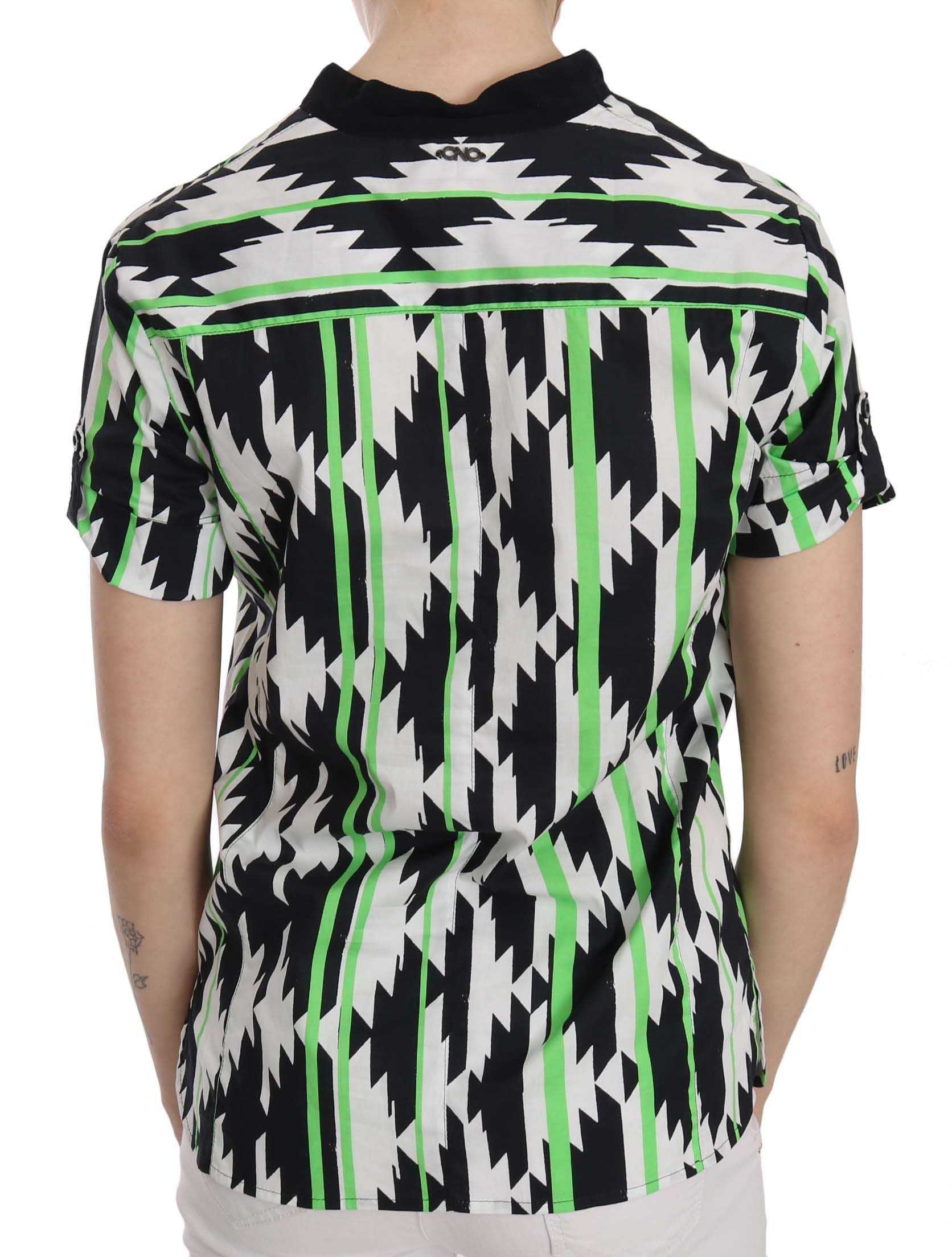 Chemisier plongeant multicolore Costume National