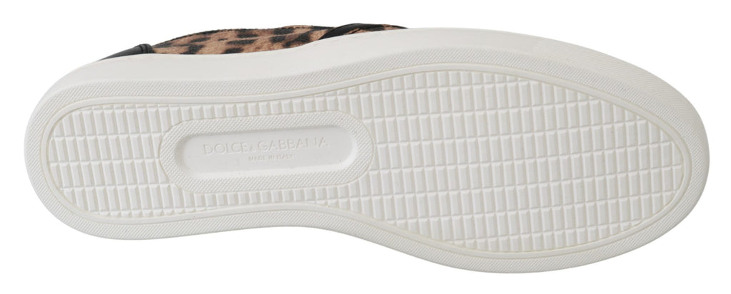 Mocassins en cuir léopard Dolce &amp; Gabbana #dgfamily