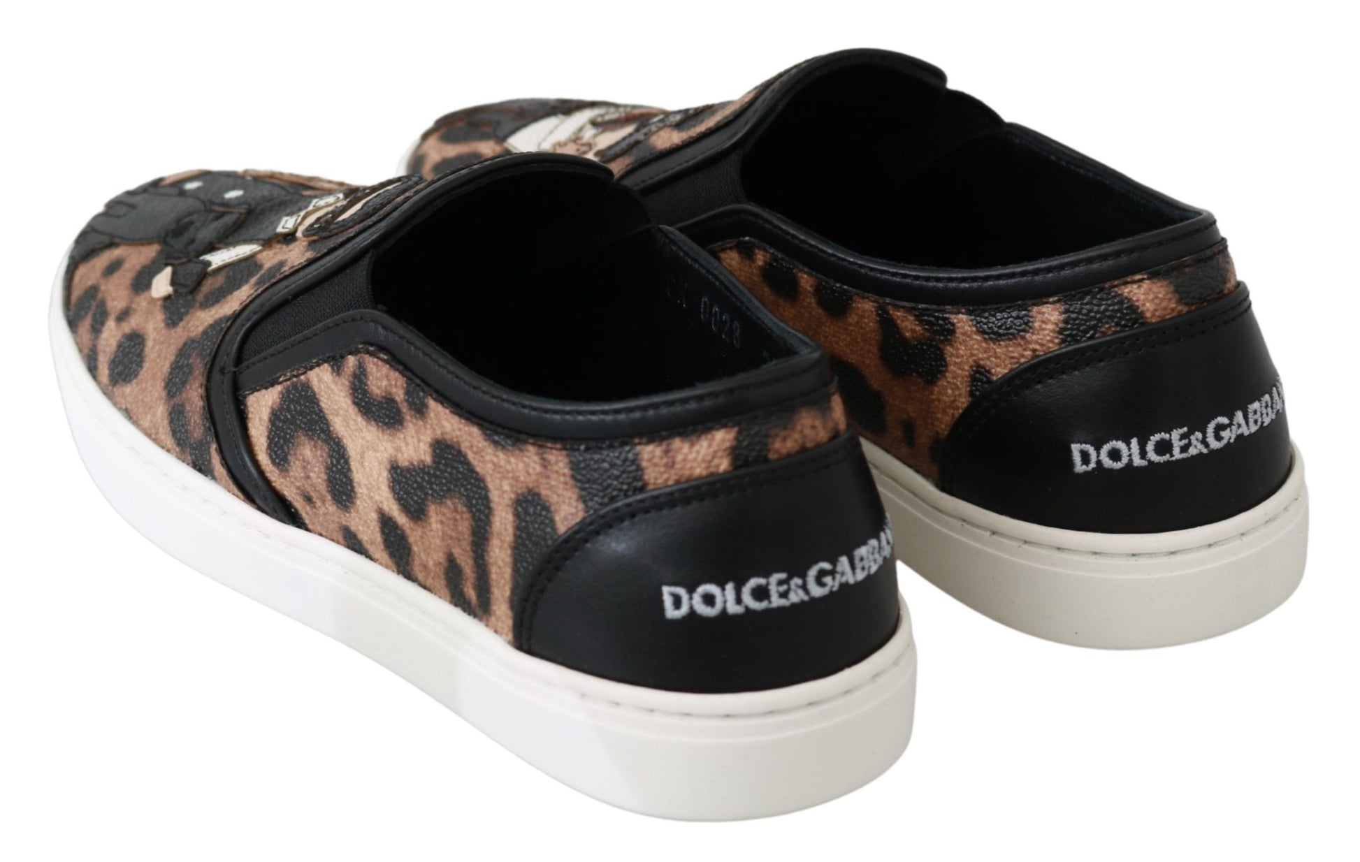 Mocassins en cuir léopard Dolce &amp; Gabbana #dgfamily