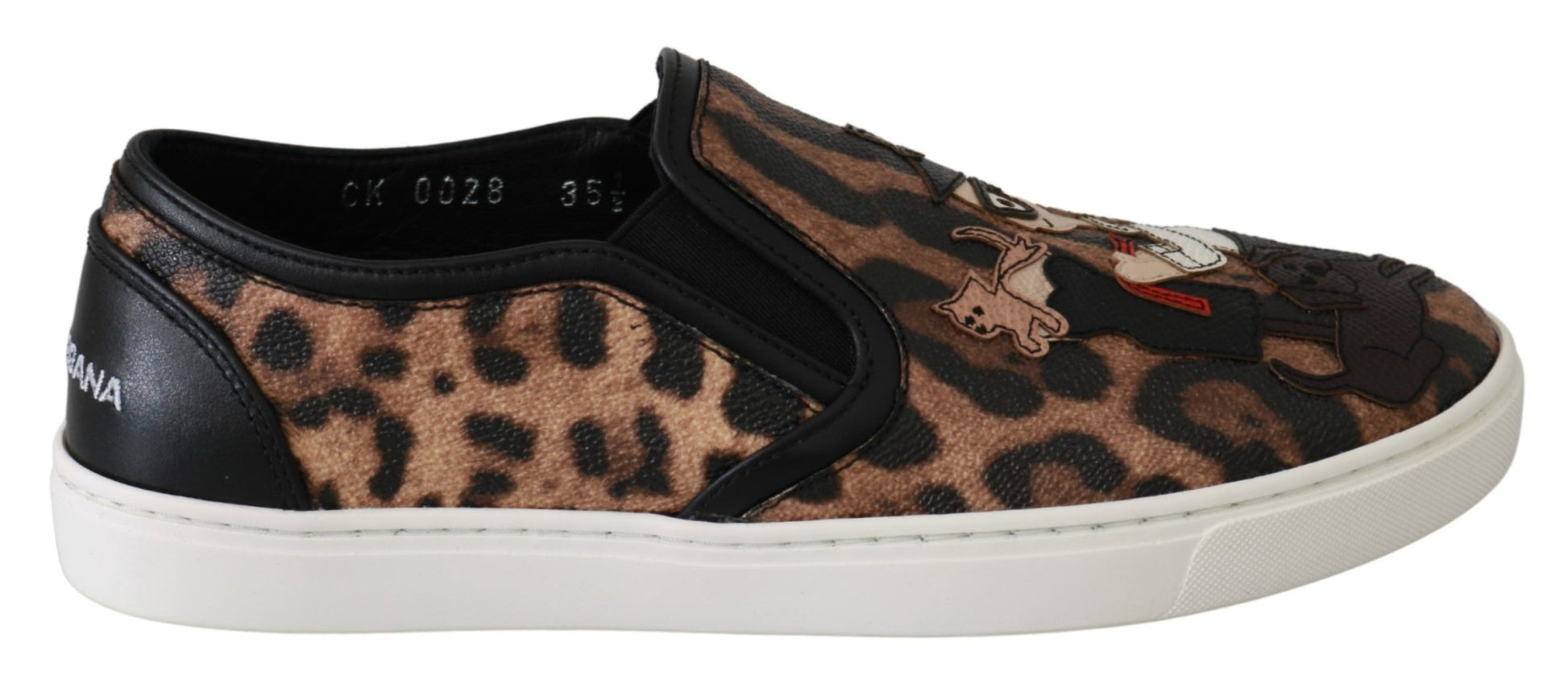 Mocassins en cuir léopard Dolce &amp; Gabbana #dgfamily