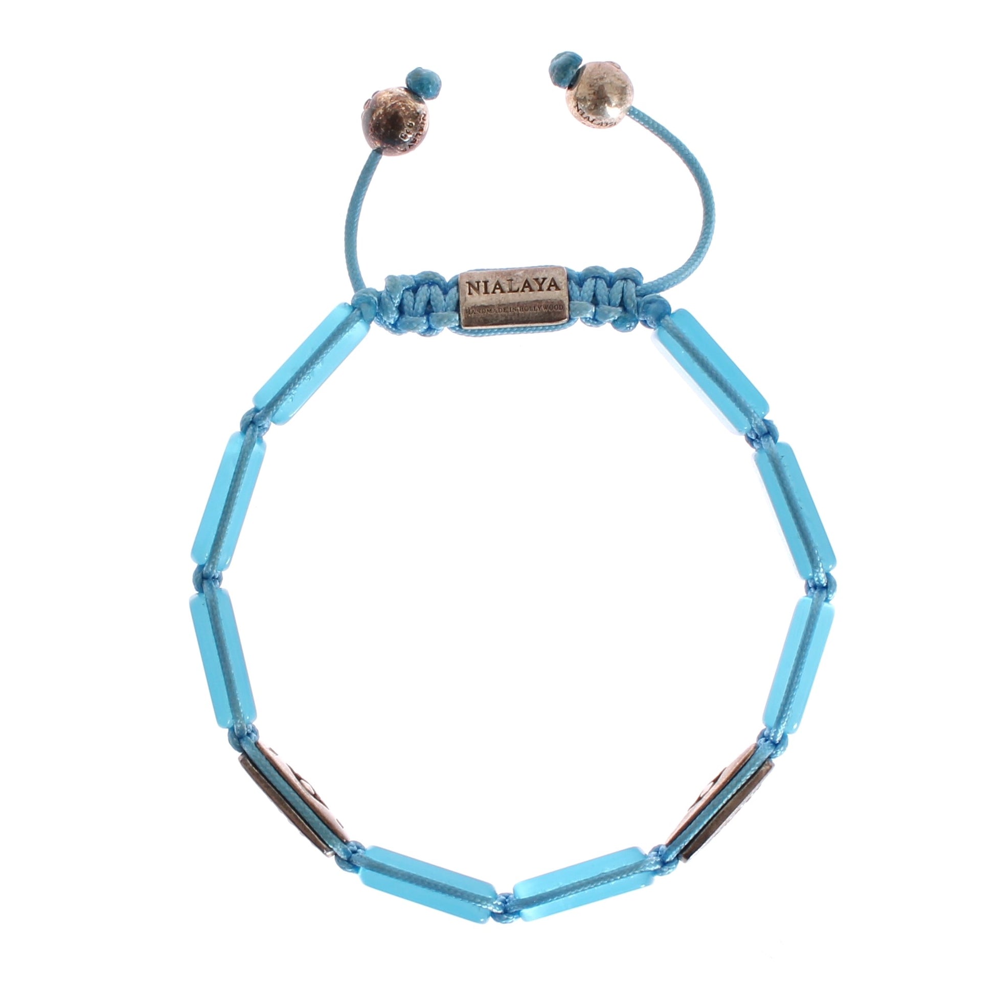 Bracelet Nialaya en argent 925 et opale CZ