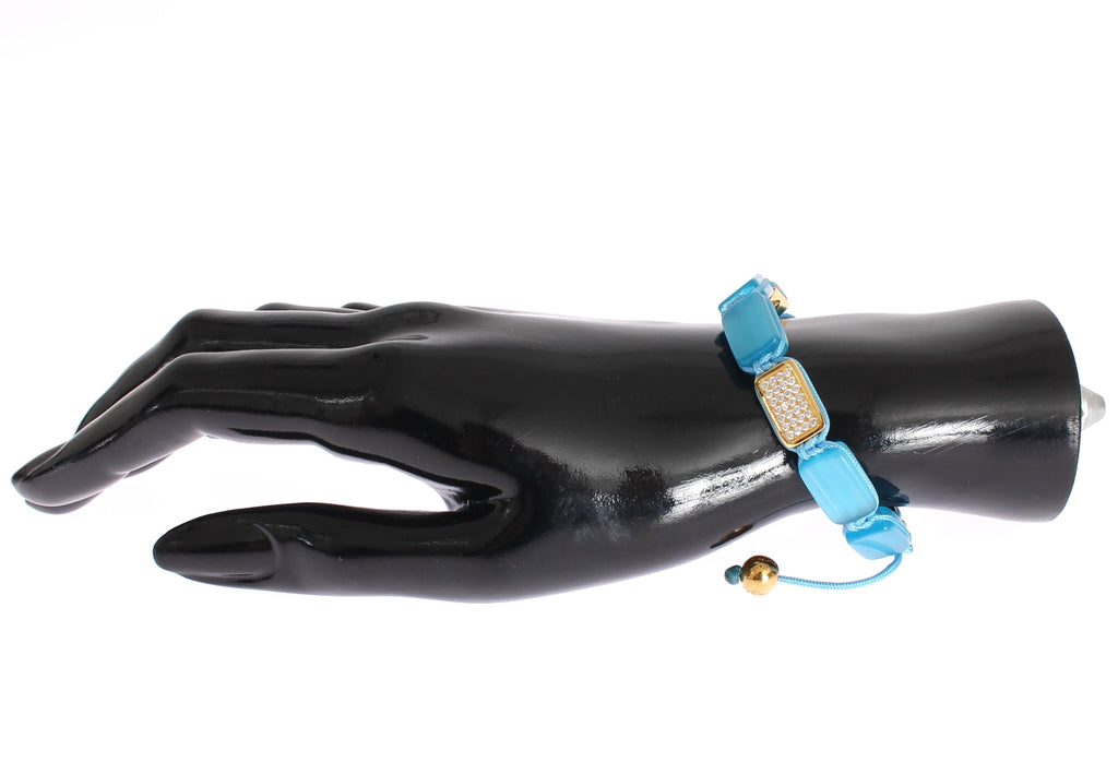 Bracelet Nialaya CZ Opale Or 18 carats 925