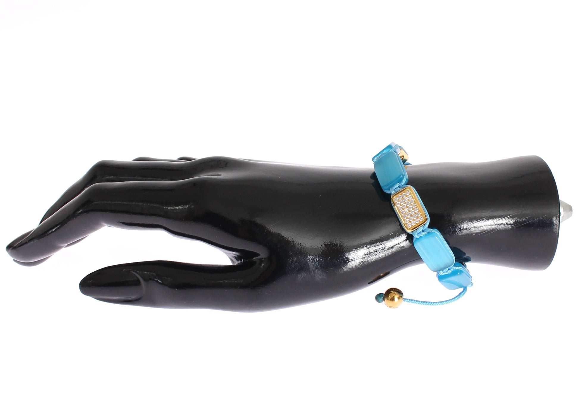 Bracelet Nialaya CZ Opale Or 18 carats 925