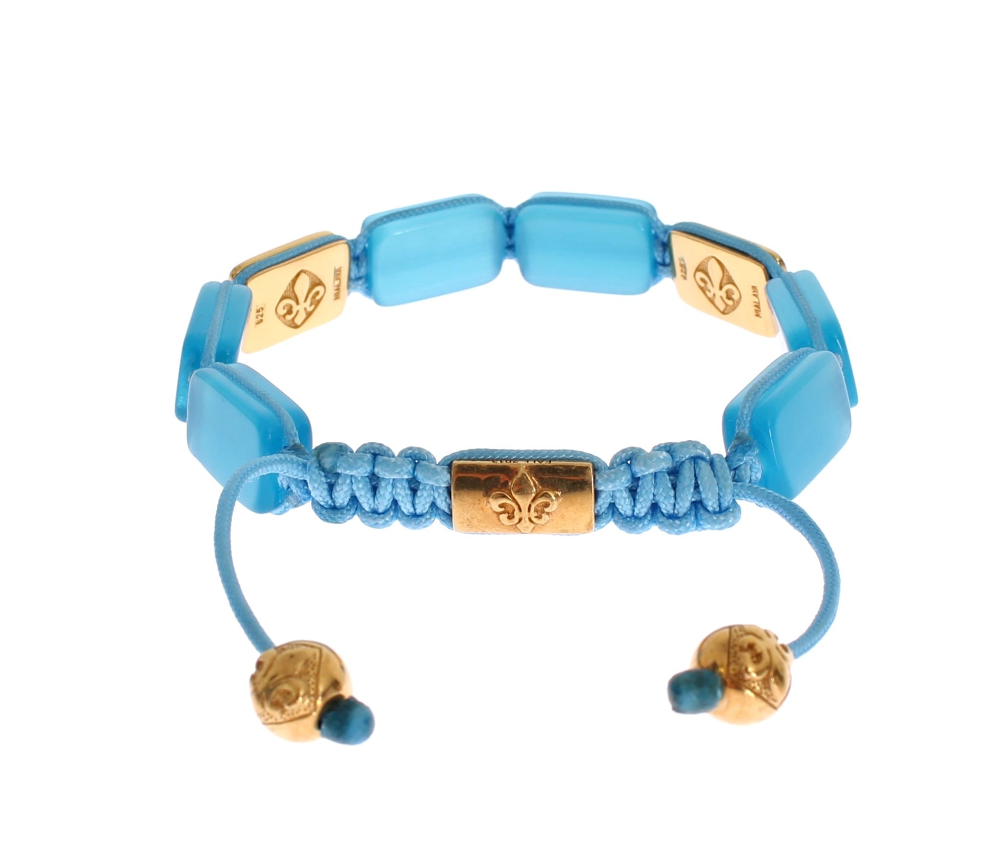 Bracelet Nialaya CZ Opale Or 18 carats 925