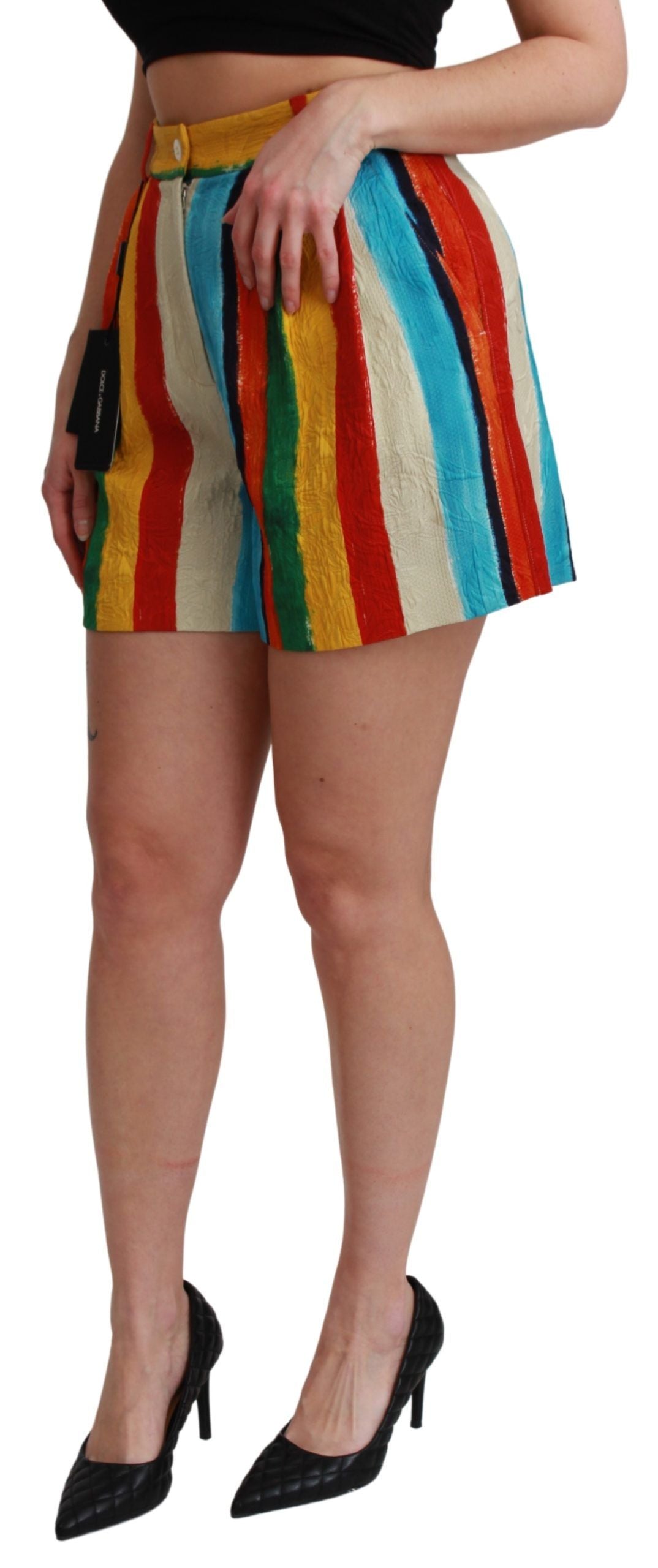 Dolce &amp; Gabbana Mini short Riga Pittorica multicolore