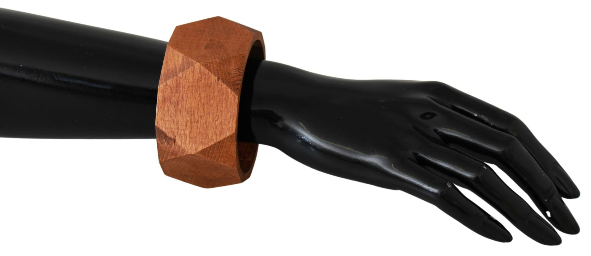 Bracelet en bois marron de marque Costume National