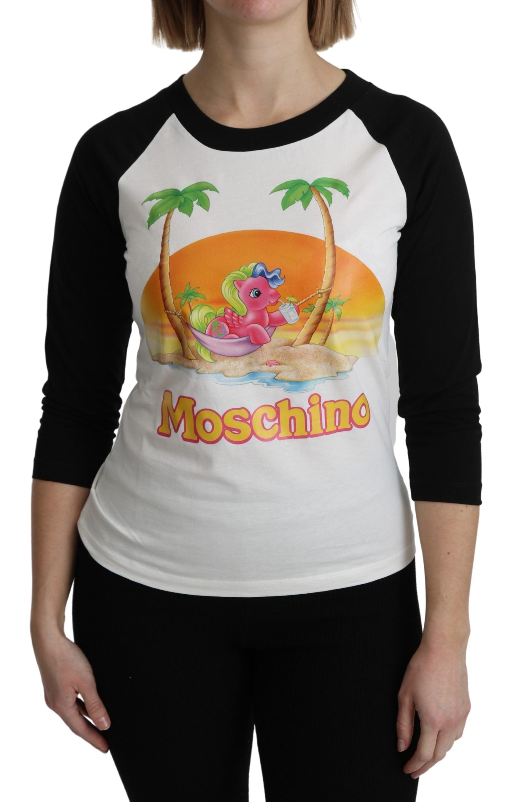 T-shirt en coton blanc Moschino T-shirt My Little Pony