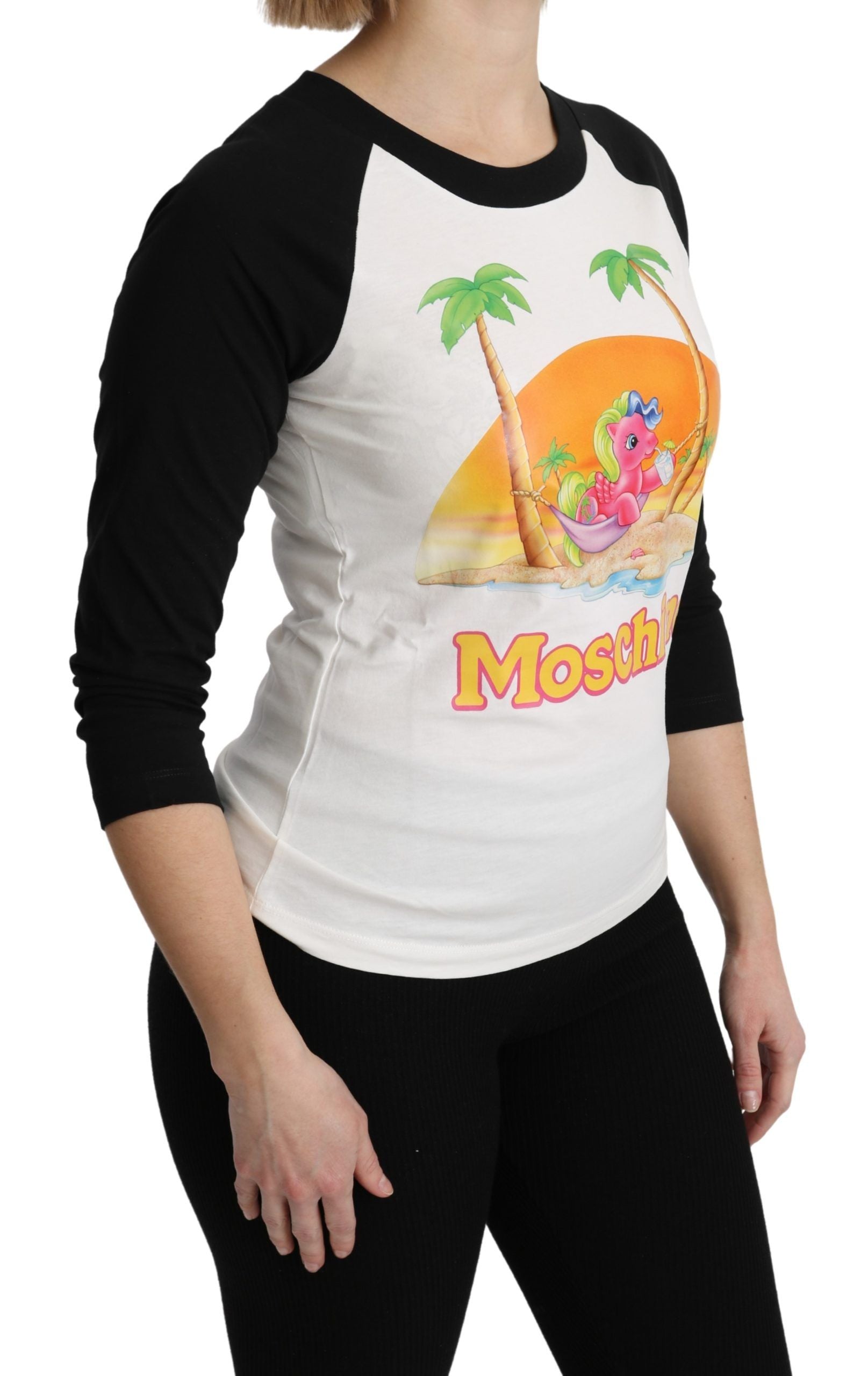 T-shirt en coton blanc Moschino T-shirt My Little Pony