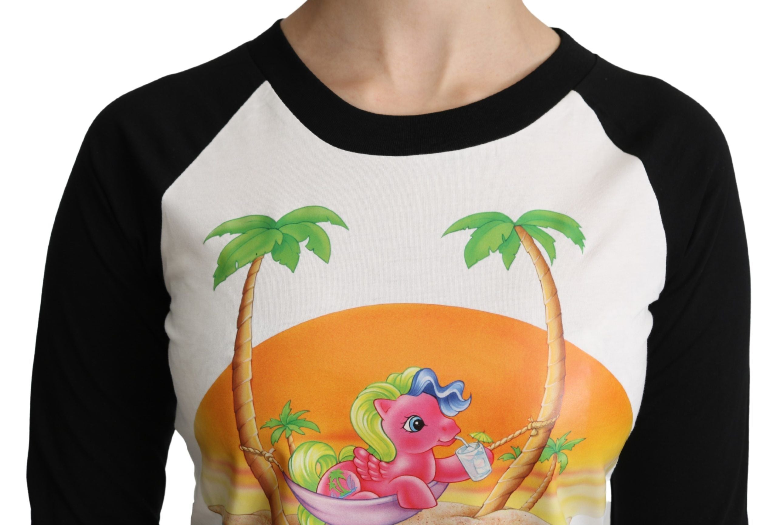 T-shirt en coton blanc Moschino T-shirt My Little Pony