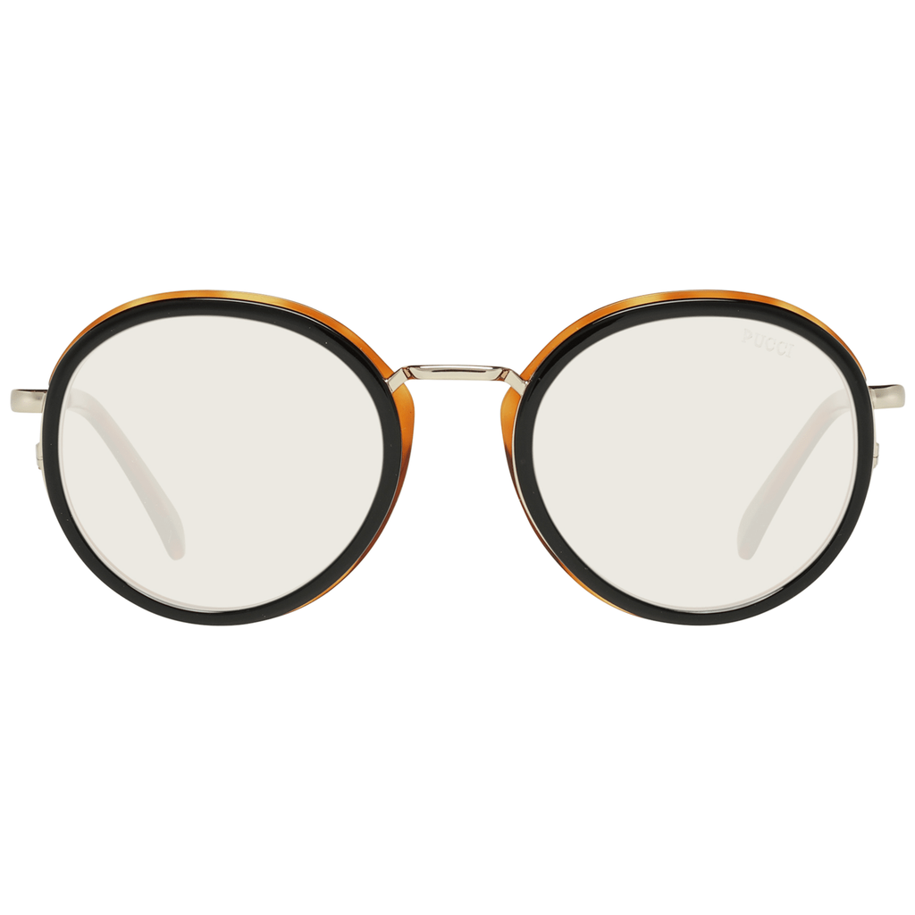Lunettes de soleil noires pour femmes Emilio Pucci