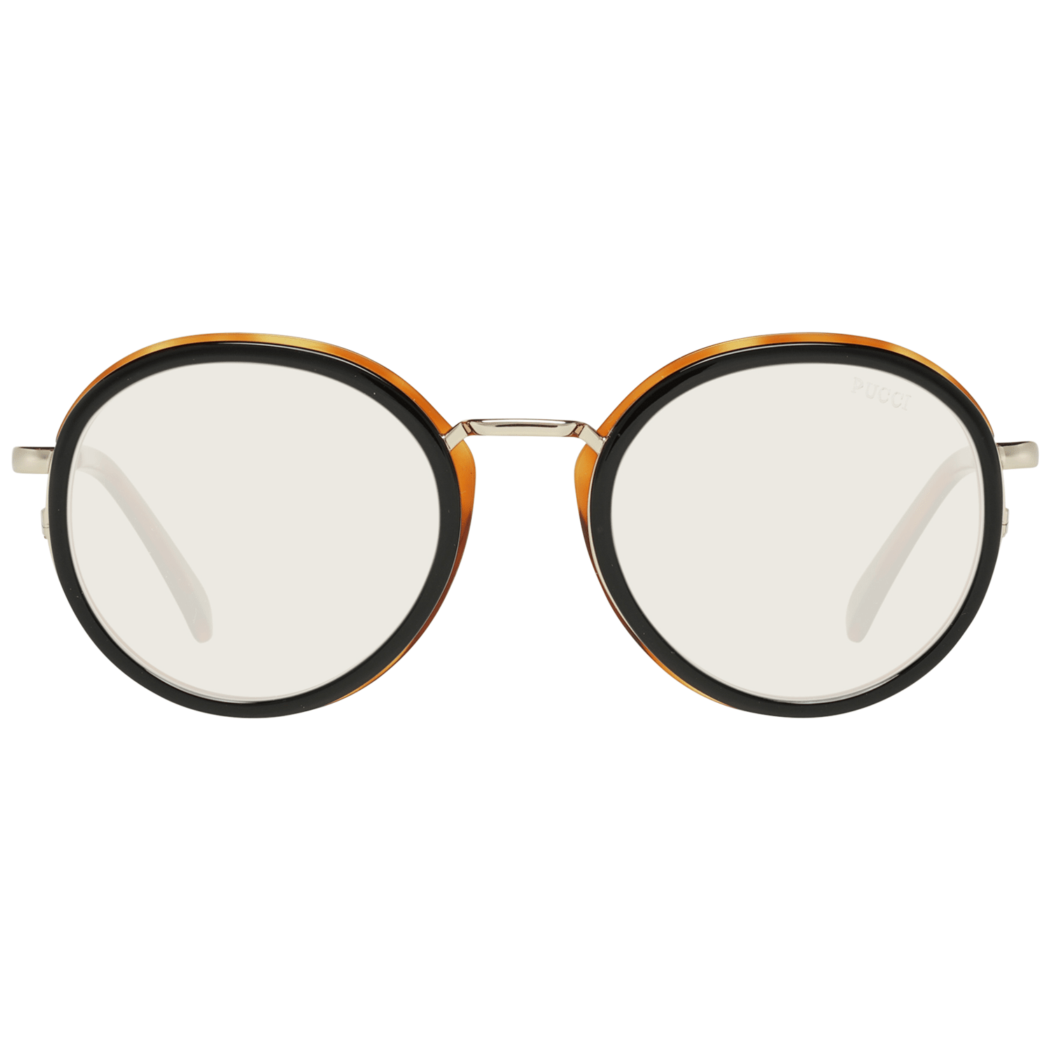 Lunettes de soleil noires pour femmes Emilio Pucci