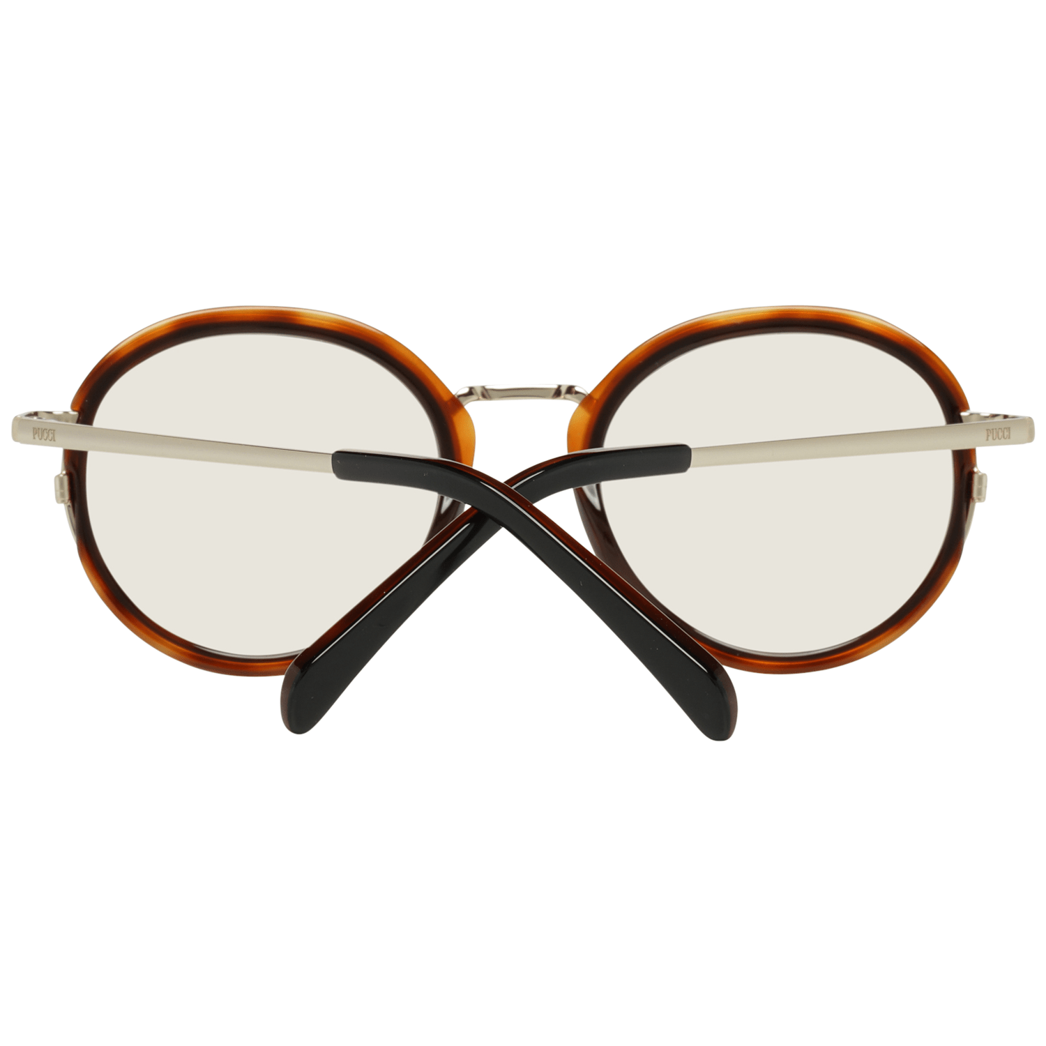 Lunettes de soleil noires pour femmes Emilio Pucci