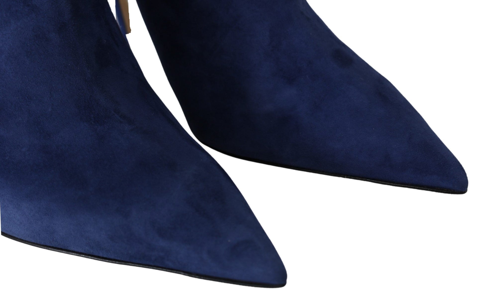 Bottes à talons Jimmy Choo Pop Blue à brides en cristal