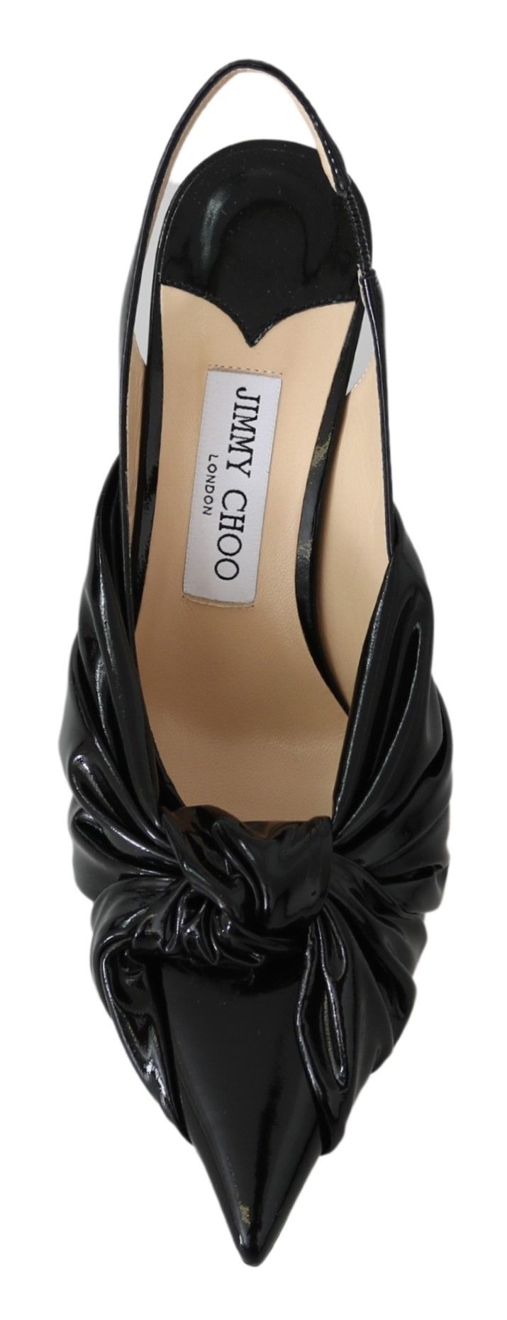 Escarpins Jimmy Choo élégants à bout pointu en cuir noir