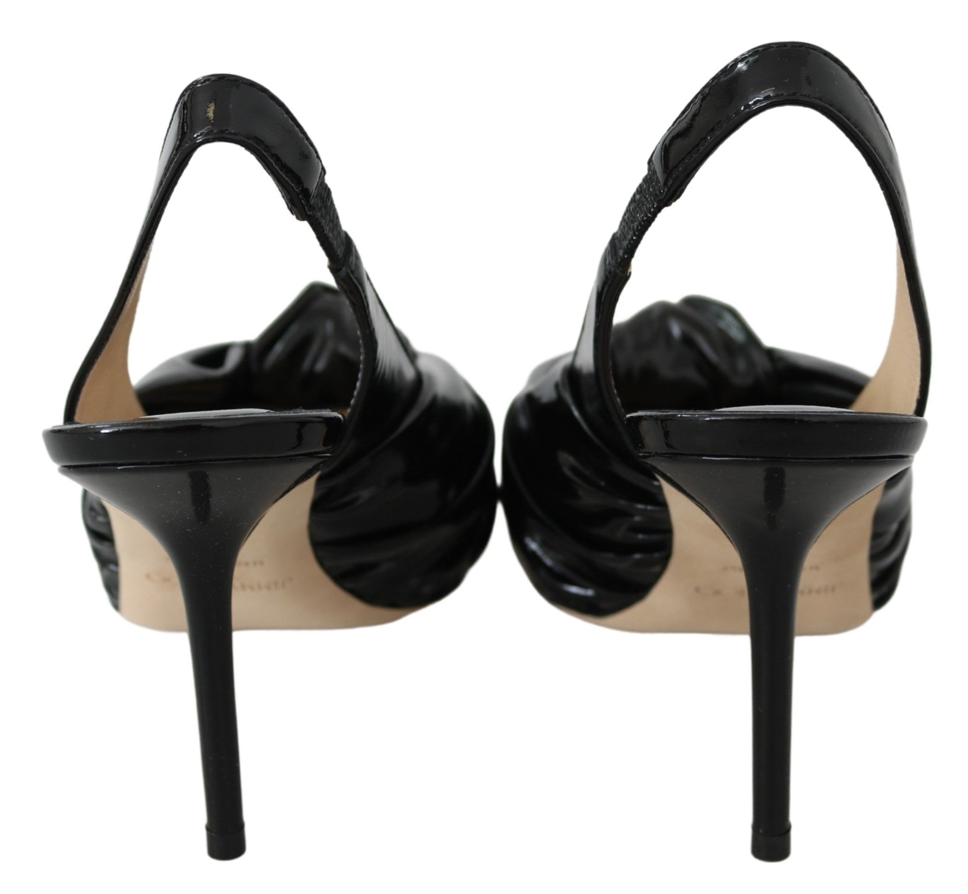 Escarpins Jimmy Choo élégants à bout pointu en cuir noir