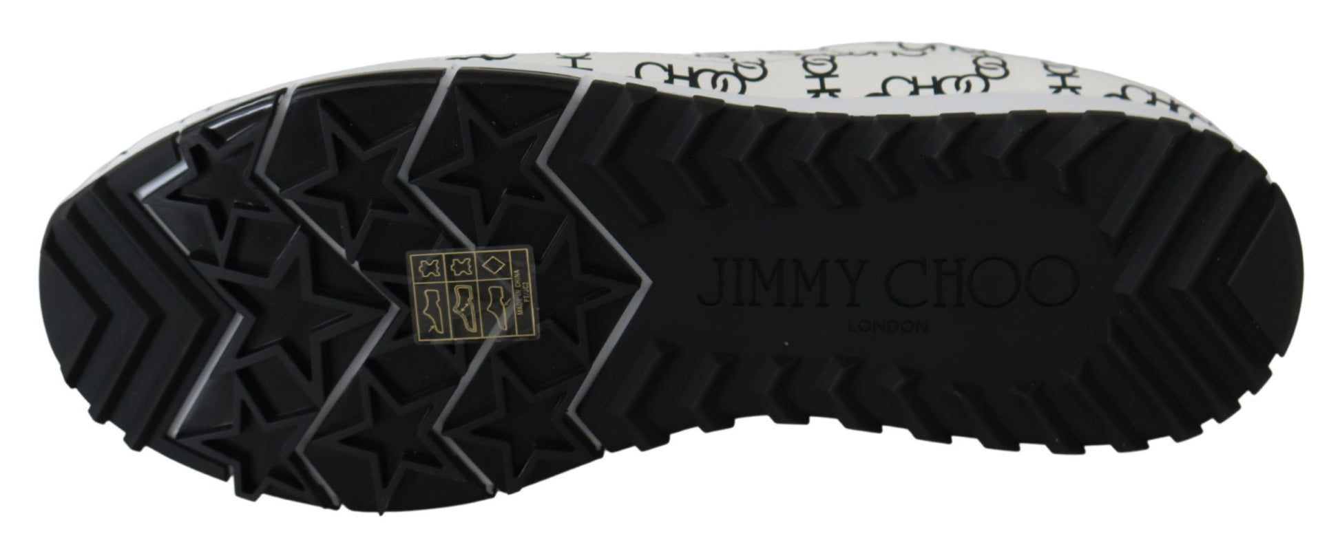 Baskets élégantes en cuir monochrome Jimmy Choo