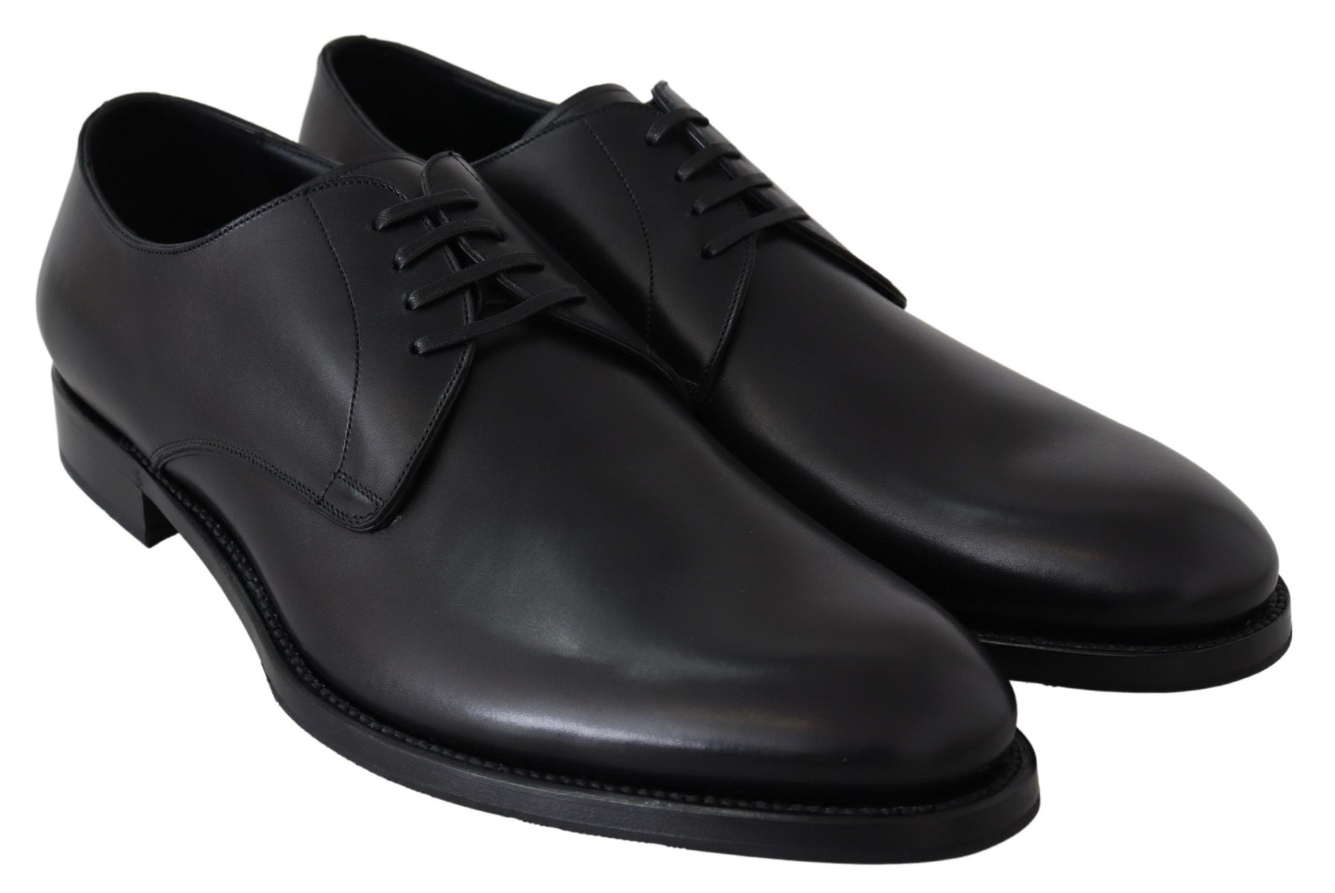 Chaussures Dolce &amp; Gabbana en cuir noir SARTORIA faites main
