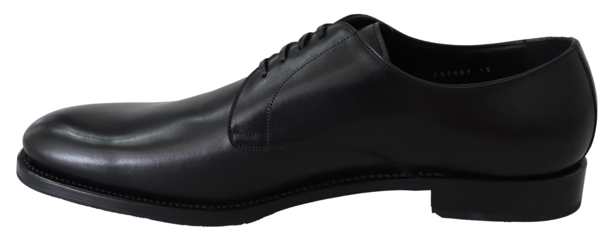 Chaussures Dolce &amp; Gabbana en cuir noir SARTORIA faites main