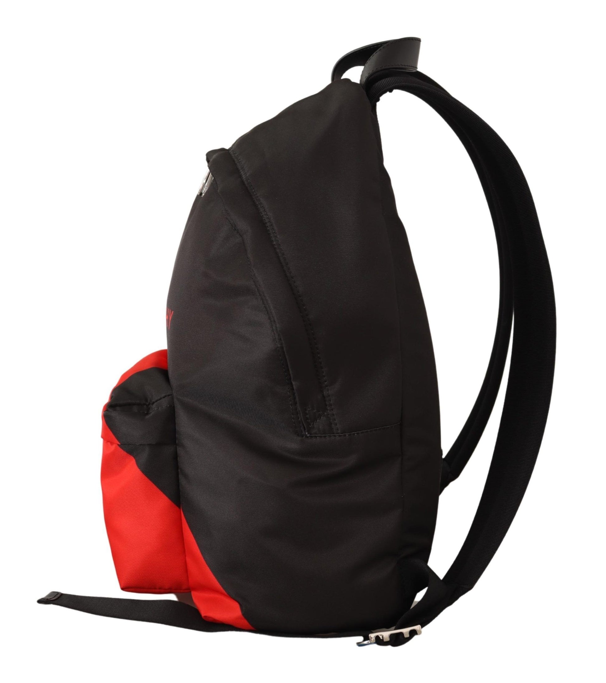 Sac à dos élégant et urbain Givenchy en noir et rouge
