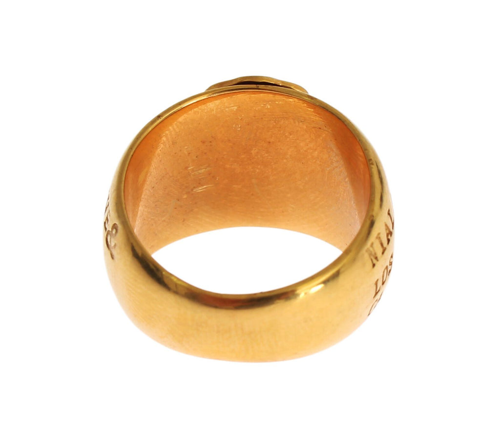 Bague femme Nialaya en argent 925 plaqué or