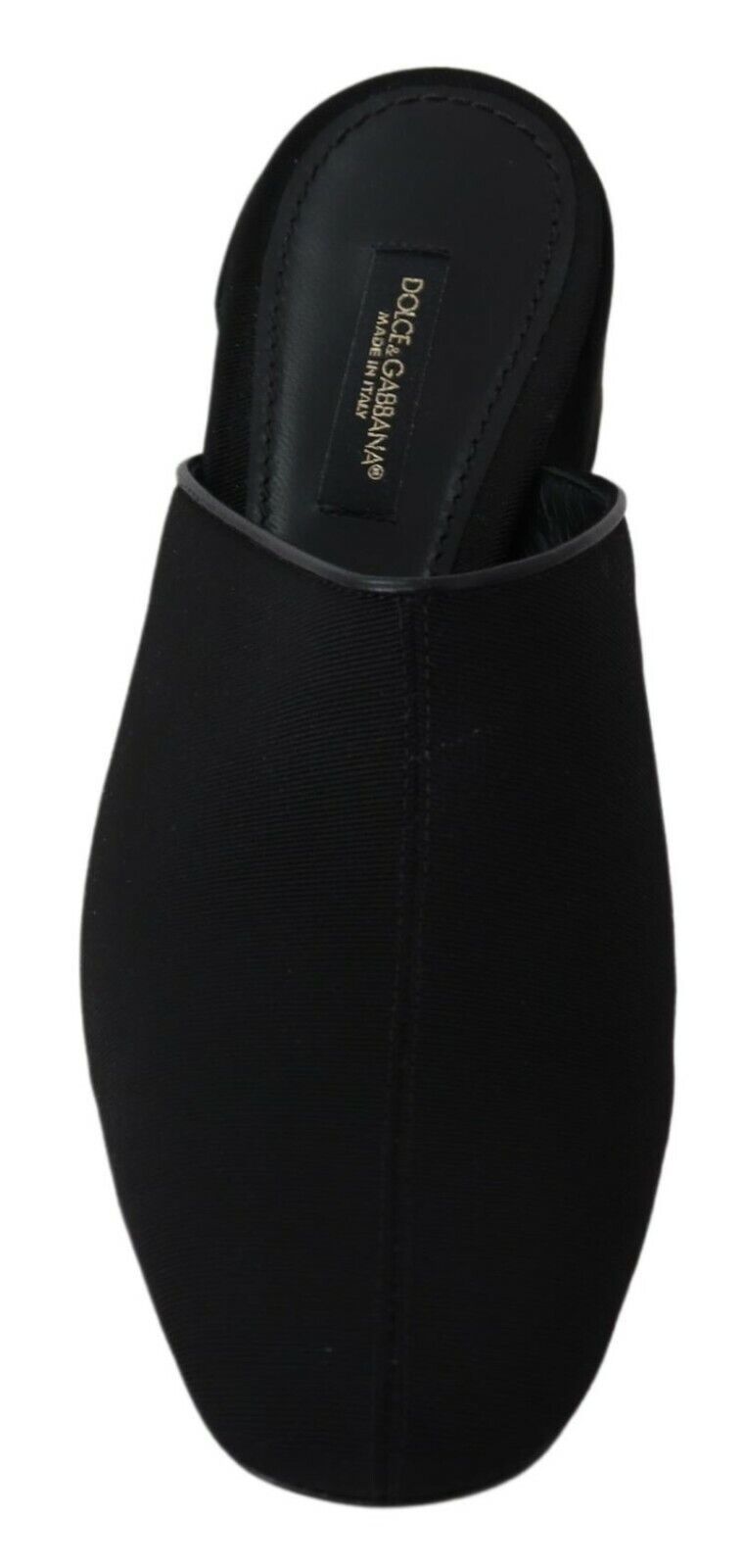 Sandales Dolce &amp; Gabbana en gros-grain noir pour femme