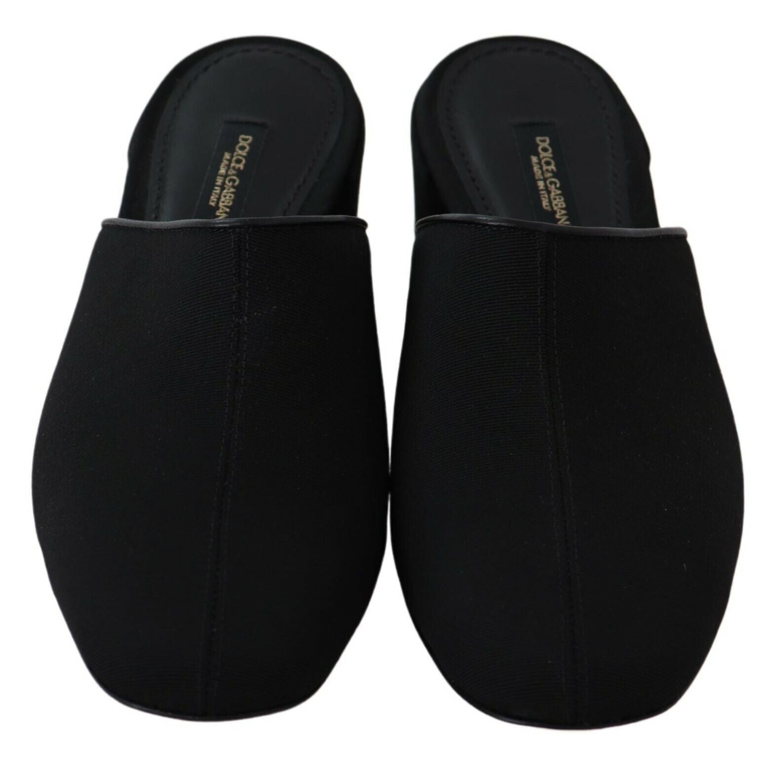 Sandales Dolce &amp; Gabbana en gros-grain noir pour femme