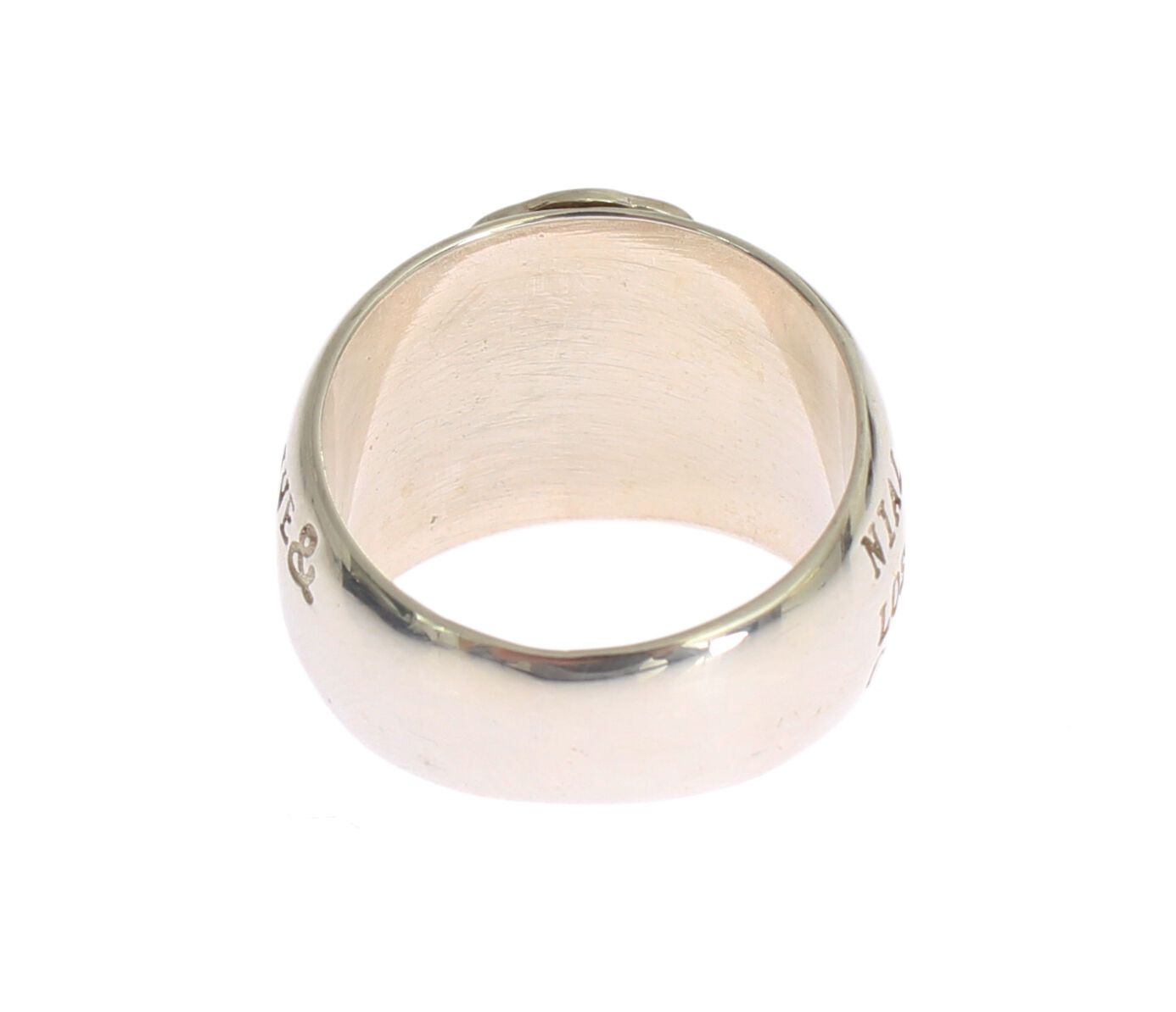 Bague femme Nialaya en argent sterling 925 avec croix