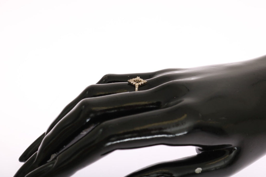 Bague Nialaya en argent 925 avec zircones cubiques transparents pour femme