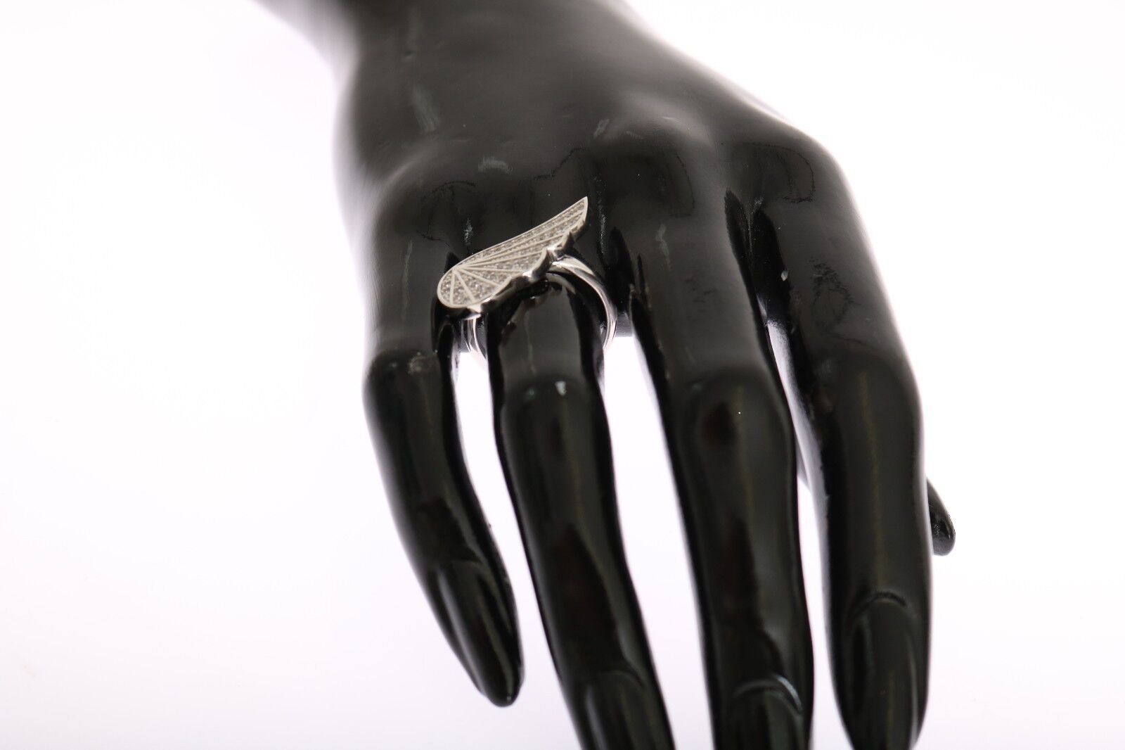 Bague Nialaya Silver pour femme en argent 925 avec zircone cubique transparent