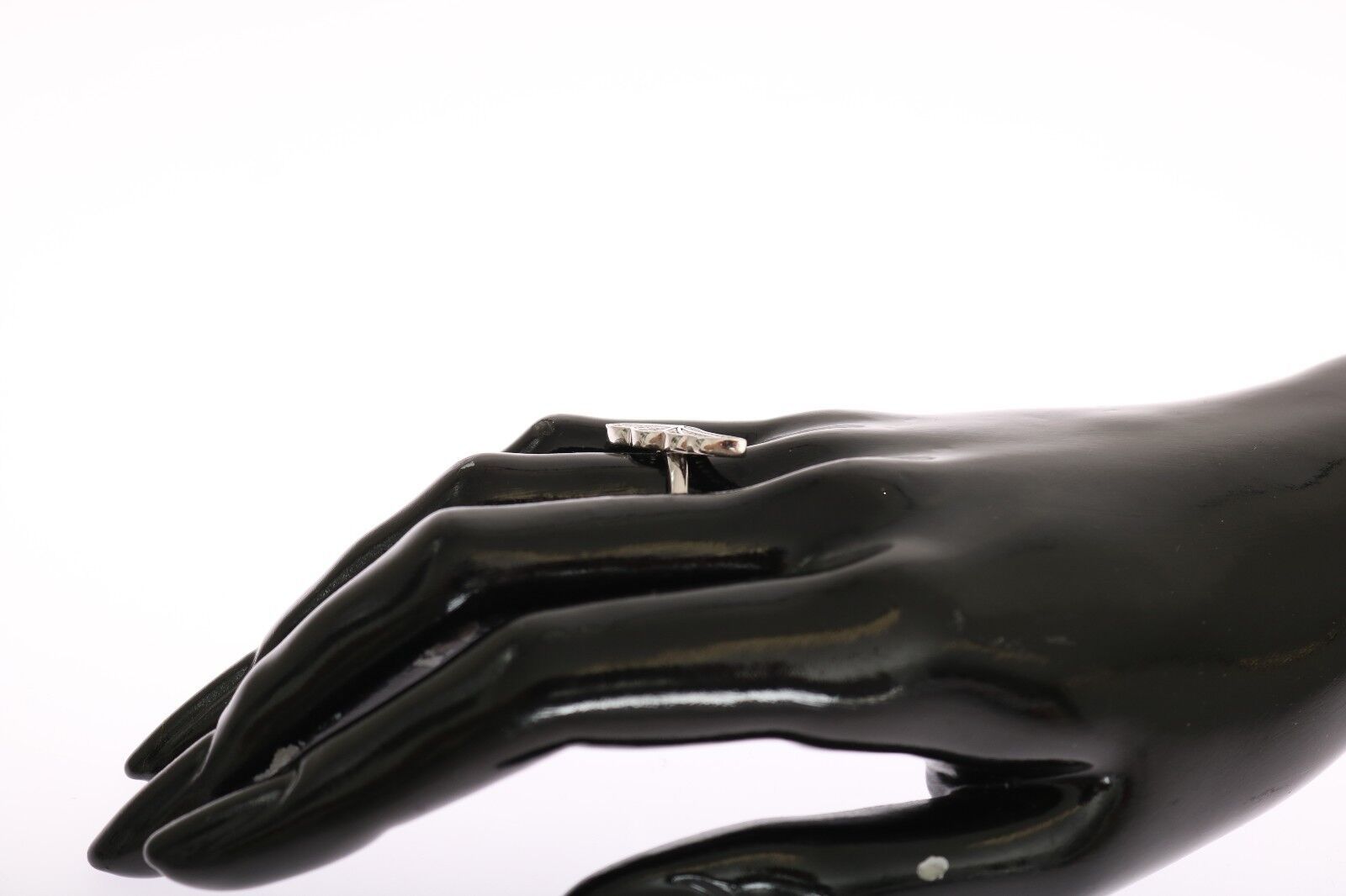 Bague Nialaya Silver pour femme en argent 925 avec zircone cubique transparent