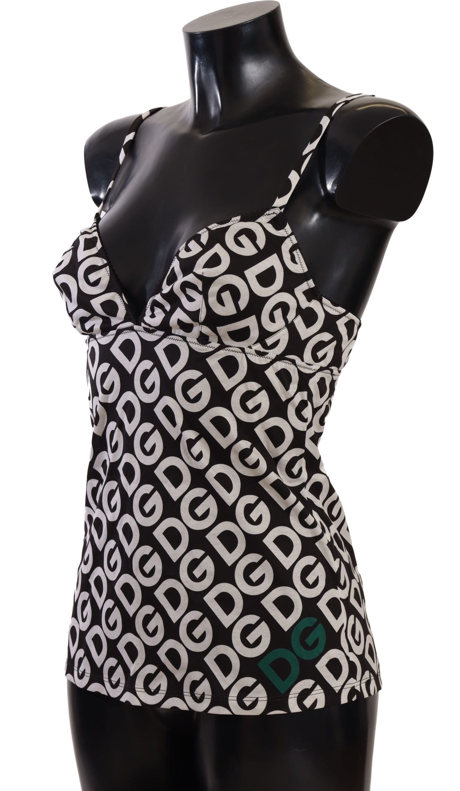 Sous-vêtements Dolce &amp; Gabbana à imprimé logo noir et blanc