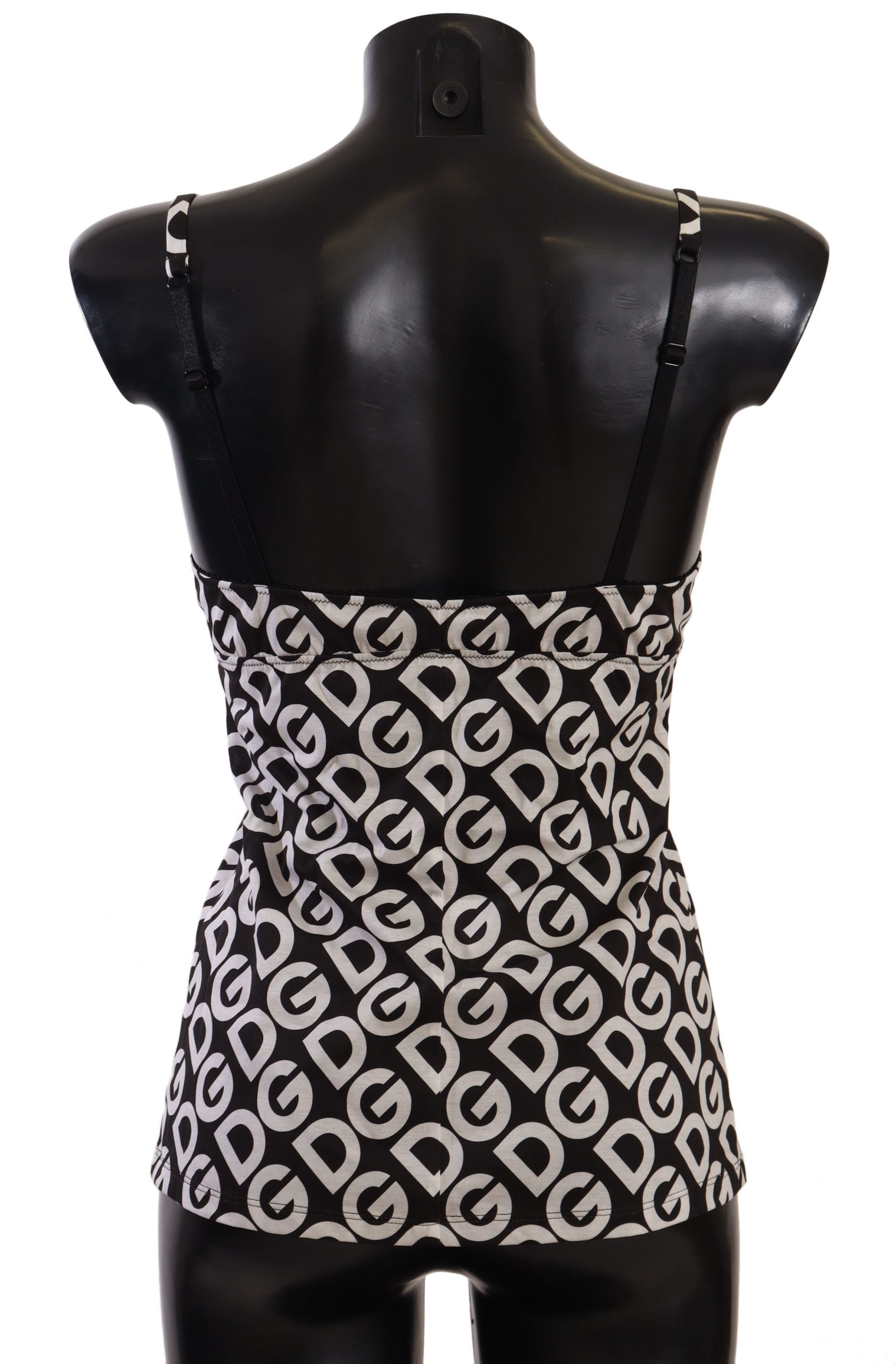 Sous-vêtements Dolce &amp; Gabbana à imprimé logo noir et blanc