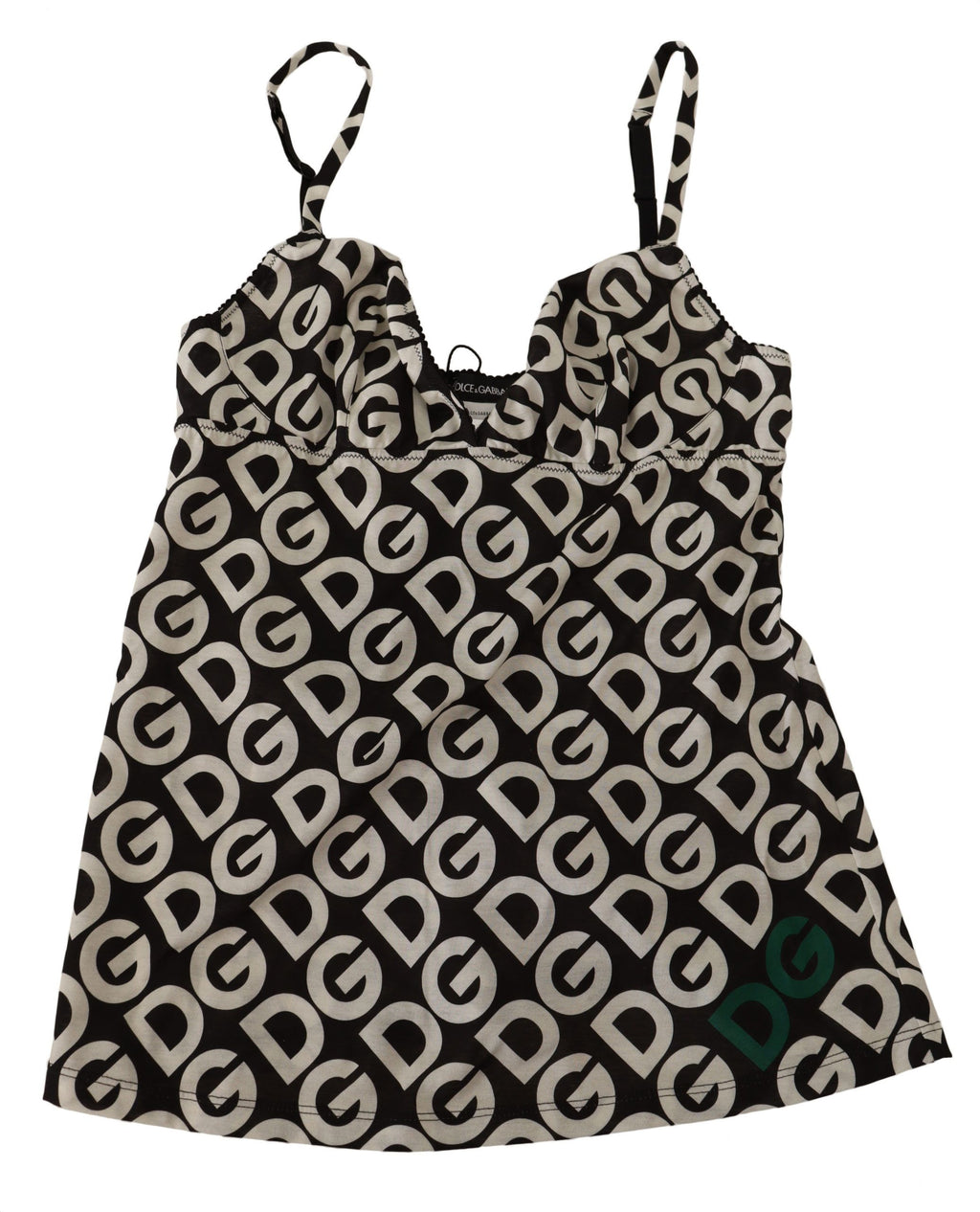 Sous-vêtements Dolce &amp; Gabbana à imprimé logo noir et blanc