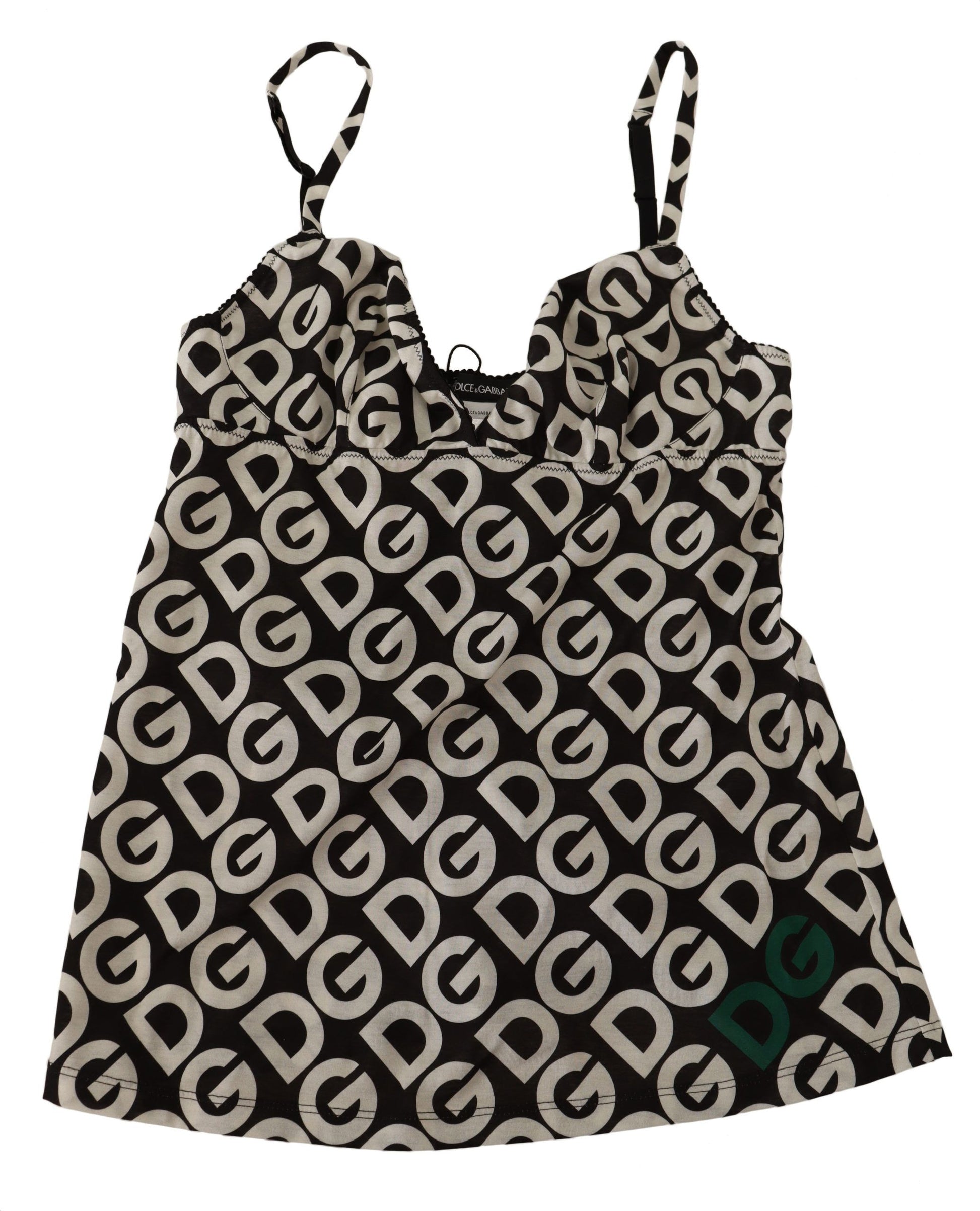 Sous-vêtements Dolce &amp; Gabbana à imprimé logo noir et blanc