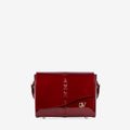 Midnight Rouge Patent Leather Crossbody Bag