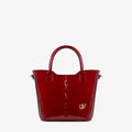 Midnight Rouge Patent Leather Handbag