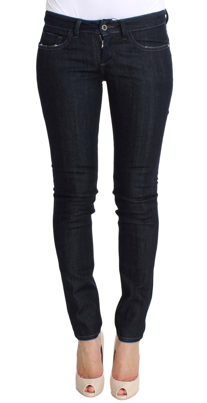 Jean slim bleu en coton stretch Costume National