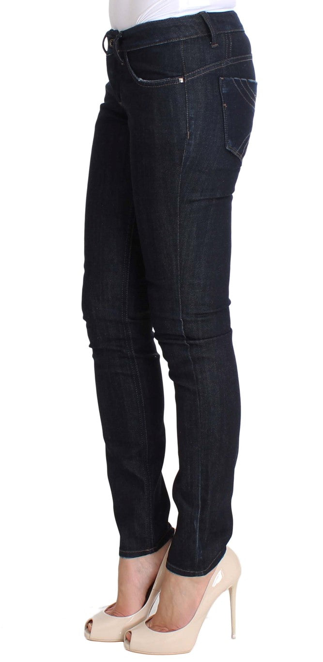 Jean slim bleu en coton stretch Costume National