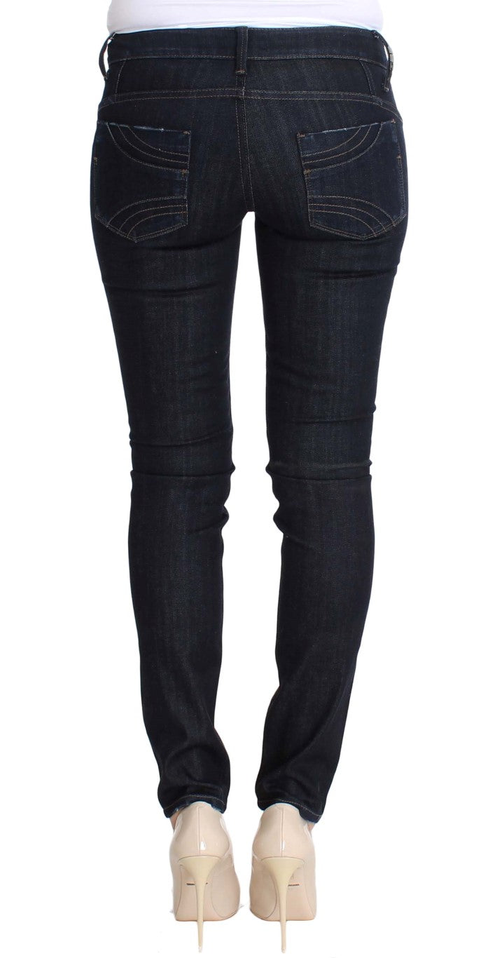 Jean slim bleu en coton stretch Costume National