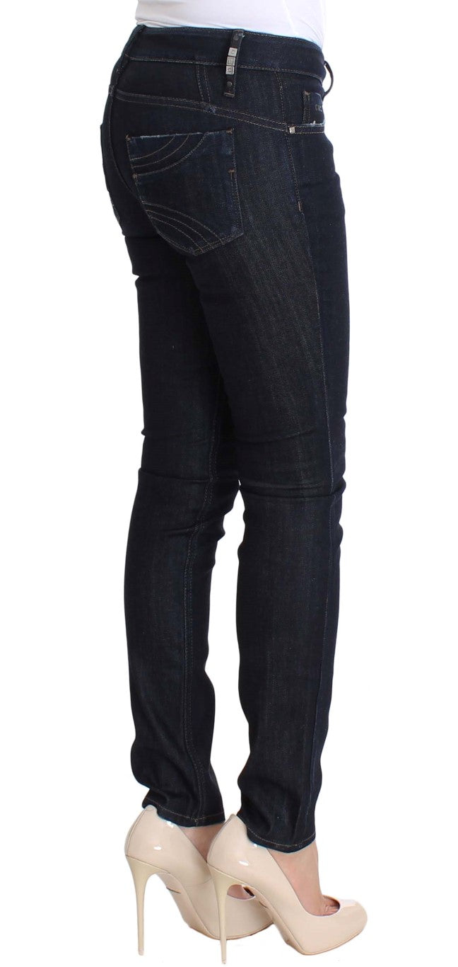 Jean slim bleu en coton stretch Costume National
