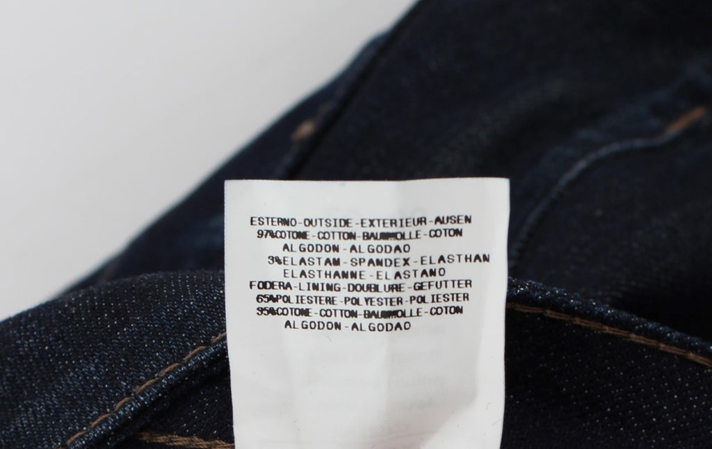 Jean slim bleu en coton stretch Costume National