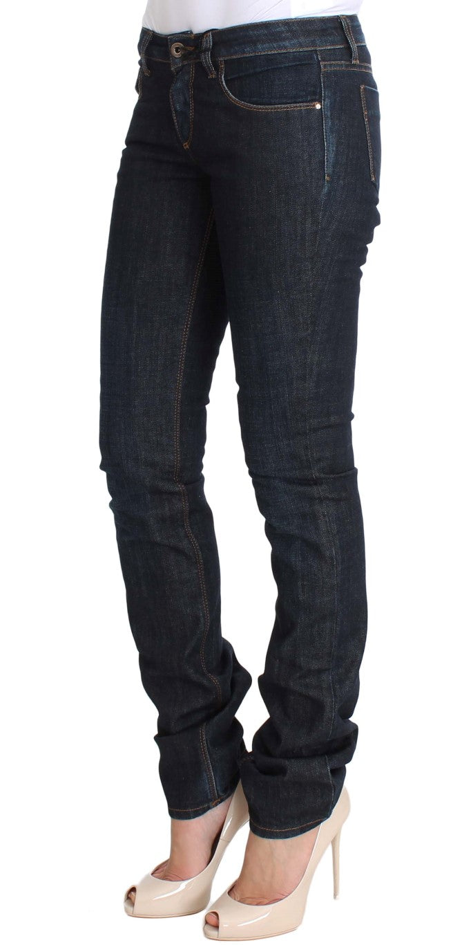 Jean slim bleu en coton stretch Costume National