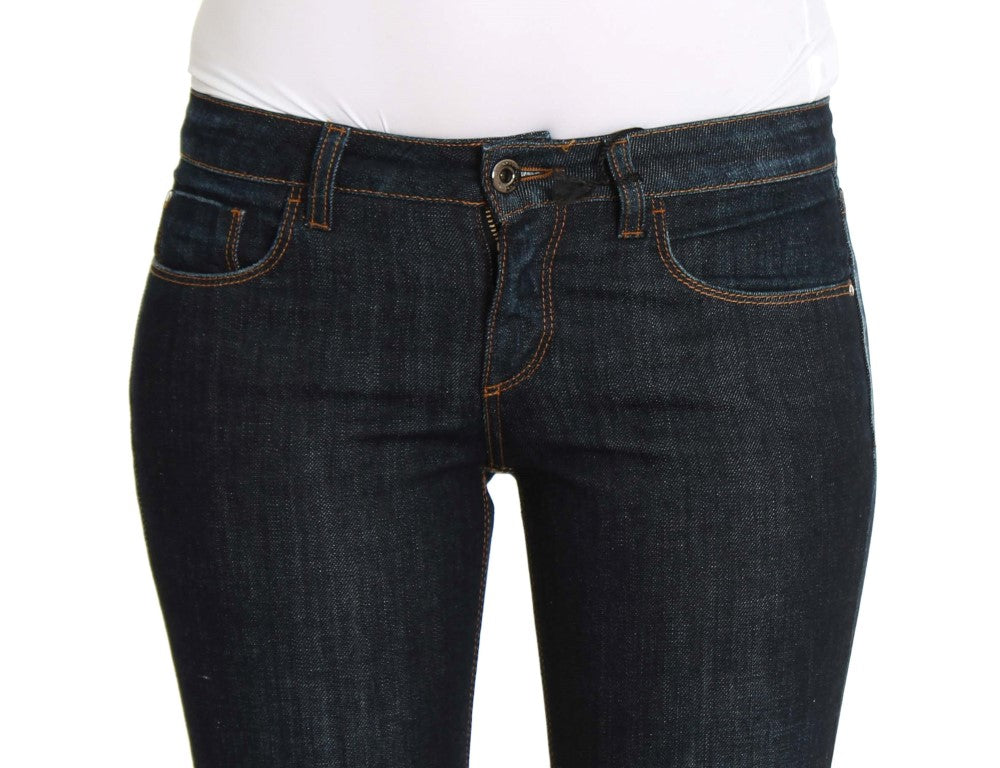 Jean slim bleu en coton stretch Costume National