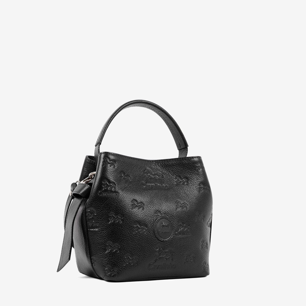 Cavalo Lusitano Leather Bucket Bag