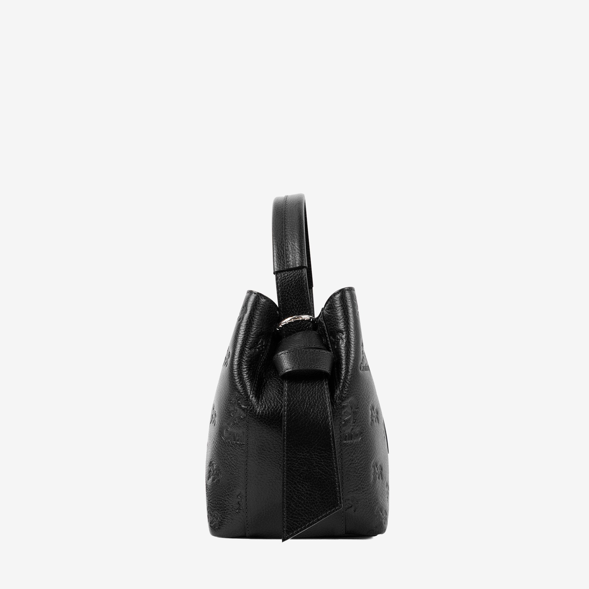 Cavalo Lusitano Leather Bucket Bag